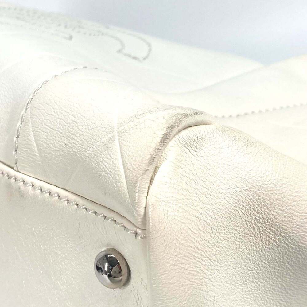 CHANEL White Boston Bag - Picture 5 of 16
